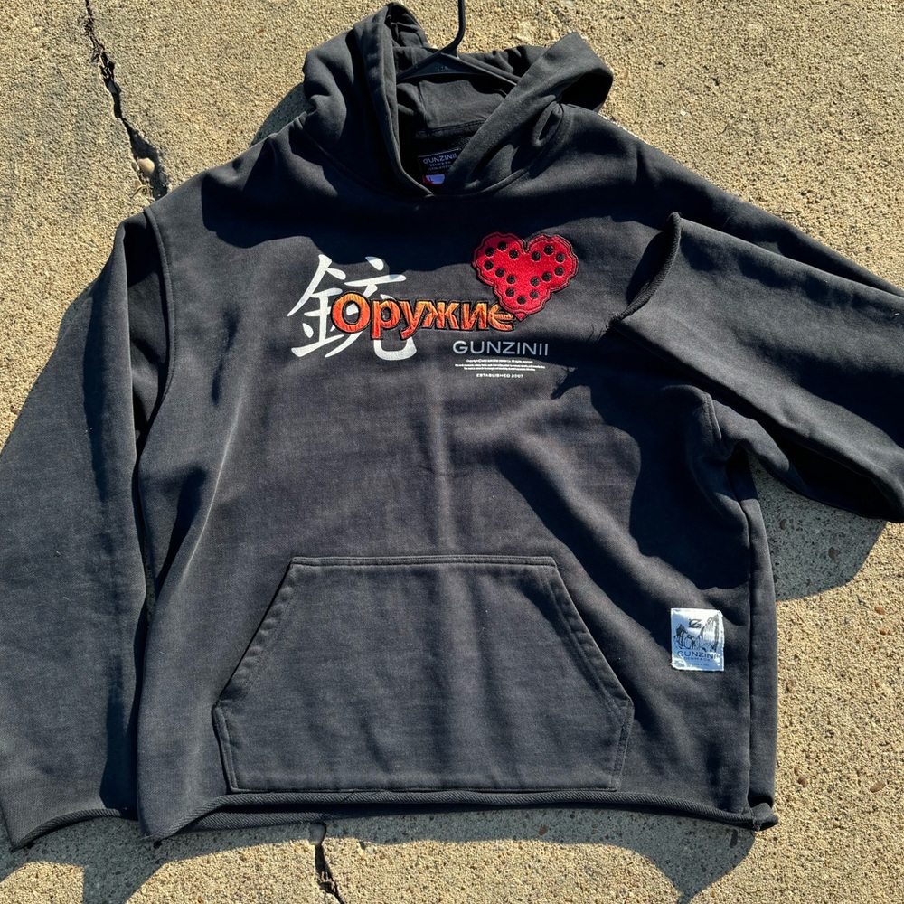 Gunzinii denim co hoody